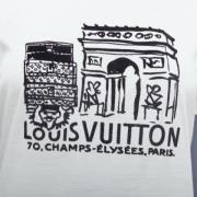 Louis Vuitton Vintage Pre-owned Bomull toppar White, Dam