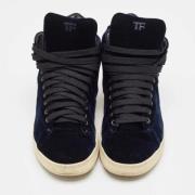 Tom Ford Pre-owned Pre-owned Sammet sneakers Black, Herr