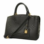 Louis Vuitton Vintage Pre-owned Tyg handvskor Black, Dam