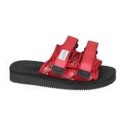 Suicoke Stiliga Moto Cab Sandaler Red, Dam