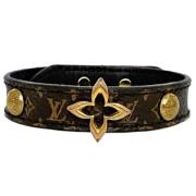 Louis Vuitton Vintage Pre-owned Tyg armband Brown, Dam