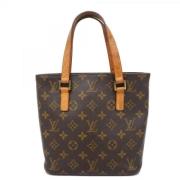 Louis Vuitton Vintage Pre-owned Tyg louis-vuitton-vskor Brown, Dam