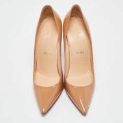 Christian Louboutin Pre-owned Pre-owned Tyg klackskor Beige, Dam