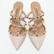 Valentino Vintage Pre-owned Laeder sandaler Beige, Dam