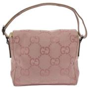 Gucci Vintage Pre-owned Canvas gucci-vskor Pink, Dam