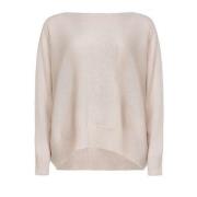 D.Exterior Stiliga Sweaters Kollektion Beige, Dam