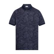 Etro Röd Polo Roma T-shirts och Polos Multicolor, Herr