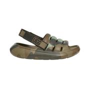 UGG Sporty Camo Pop Slides Green, Herr