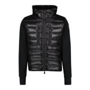 Moncler Svart Bi-Material Jacka, Höst-Vinter 2024 Black, Herr