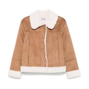 MC2 Saint Barth Brun Faux Shearling Kappa Brown, Dam