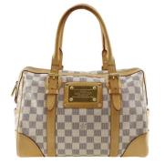 Louis Vuitton Vintage Pre-owned Canvas handvskor White, Dam