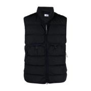 C.p. Company Eco Chrome R Logo Down Vest Black, Herr