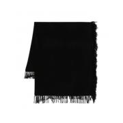 Isabel Marant Svart Zila Luxe Halsduk Black, Dam