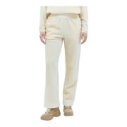 Moncler Teddy Weave Track Pants Beige, Dam