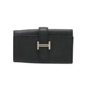 Hermès Vintage Pre-owned Laeder plnbcker Black, Dam