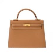 Hermès Vintage Pre-owned Laeder handvskor Brown, Dam