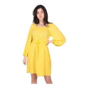 Dorothee Schumacher Elegant Statement Citrongul Klänning Yellow, Dam