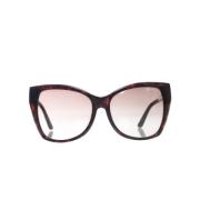 Tom Ford Pre-owned Pre-owned Plast solglasgon Brown, Dam