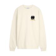 Filling Pieces Sweatshirt United by Generations Antique White White, H...