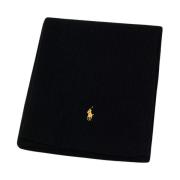 Ralph Lauren Stickad halsduk med logotyp Black, Unisex