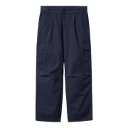 Carhartt Wip Avslappnad passform Cargo Byxor Air Force Blue Blue, Herr