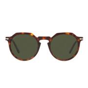 Persol Vintage Geometriska Solglasögon Brown, Unisex