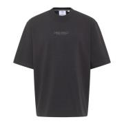 Carlo Colucci La Famiglia Donner Oversize T-Shirt Black, Herr