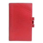 Hermès Vintage Pre-owned Laeder hem-och-kontorstillbehr Red, Unisex