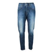 Nine In The Morning Bomullsblandning Morgon Jeans Blue, Herr