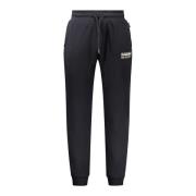 Napapijri Sportiga sweatpants med elastisk midja och muddar Black, Her...