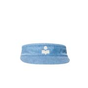 Isabel Marant Logo Cap med skärm Blue, Dam