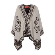 La DoubleJ Poncho Beige, Dam