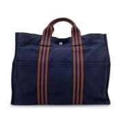 Hermès Vintage Pre-owned Laeder handvskor Blue, Dam