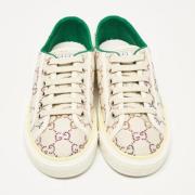 Gucci Vintage Pre-owned Canvas sneakers Beige, Dam