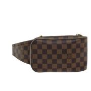 Louis Vuitton Vintage Pre-owned Canvas axelremsvskor Brown, Dam