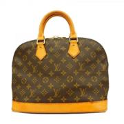 Louis Vuitton Vintage Pre-owned Tyg handvskor Brown, Dam