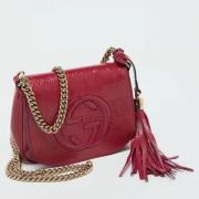 Gucci Vintage Pre-owned Tyg gucci-vskor Pink, Dam