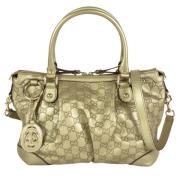 Gucci Vintage Pre-owned Laeder gucci-vskor Yellow, Dam