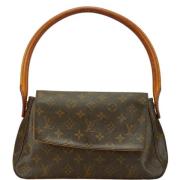 Louis Vuitton Vintage Pre-owned Canvas handvskor Brown, Dam