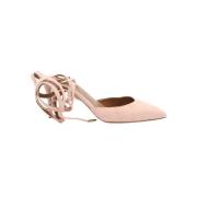 Aquazzura Pre-owned Pre-owned Laeder klackskor Pink, Dam