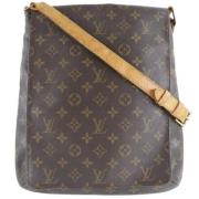 Louis Vuitton Vintage Pre-owned Canvas louis-vuitton-vskor Brown, Dam