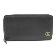 Gucci Vintage Pre-owned Laeder plnbcker Black, Dam