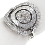 Bvlgari Vintage Pre-owned Vitt guld ringar Gray, Dam