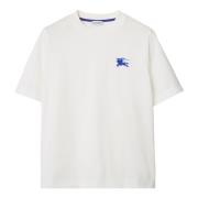 Burberry Vita T-shirts och Polos med Equestrian Knight Design White, D...