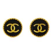 Chanel Vintage Pre-owned Guld chanel-smycken Yellow, Dam