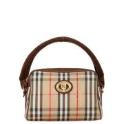 Burberry Vintage Pre-owned Canvas handvskor Brown, Dam