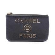 Chanel Vintage Pre-owned Laeder chanel-vskor Black, Dam