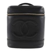 Chanel Vintage Pre-owned Laeder handvskor Black, Dam