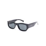 Saint Laurent SL 713 001 Sunglasses Black, Dam