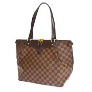 Louis Vuitton Vintage Pre-owned Canvas louis-vuitton-vskor Brown, Dam